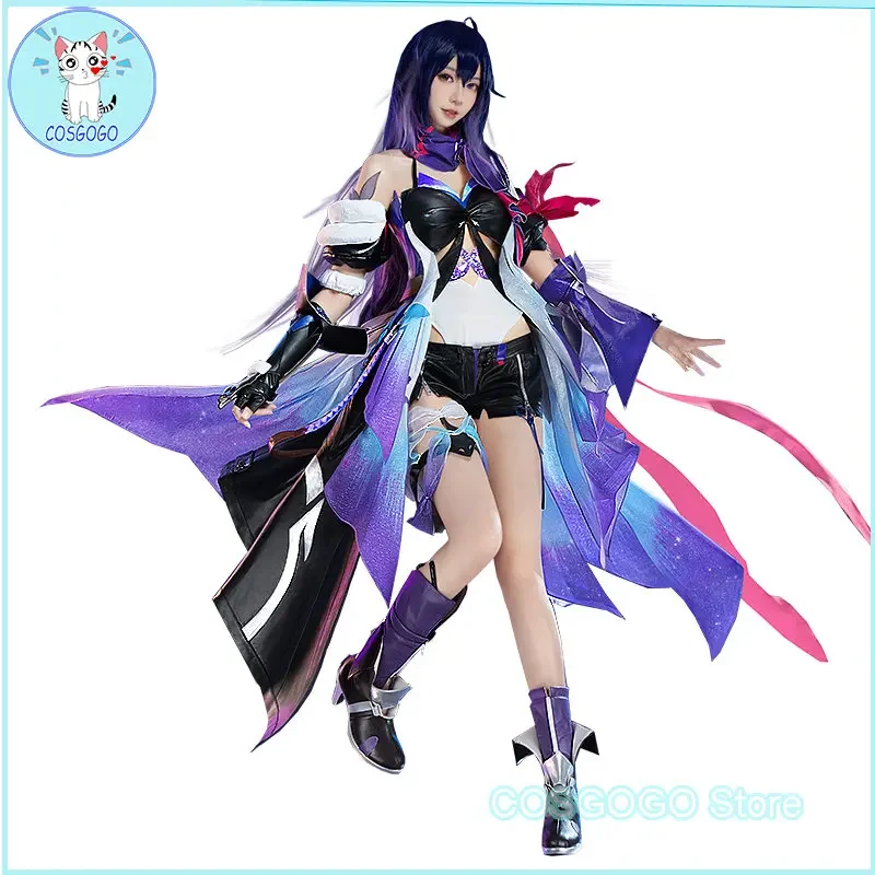 Игра Honkai:Star Rail Seele Косплей Костюм Ролевые игры Платье Хэллоуин Наряды Женский