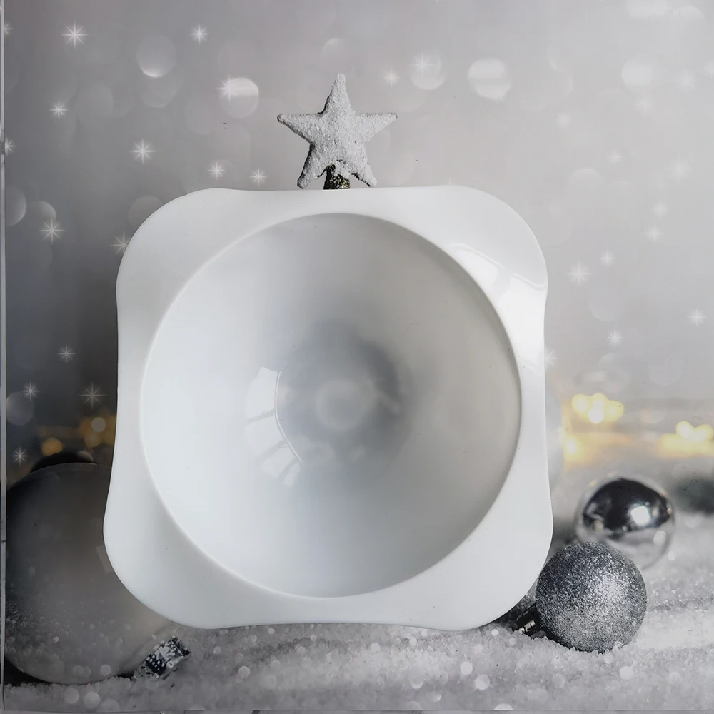 

3D Half Ball Pastry Silicone Mold for Baking Cake Decorating Sphere Confectionery Chocolate Bombs Christmas Silicone Forms