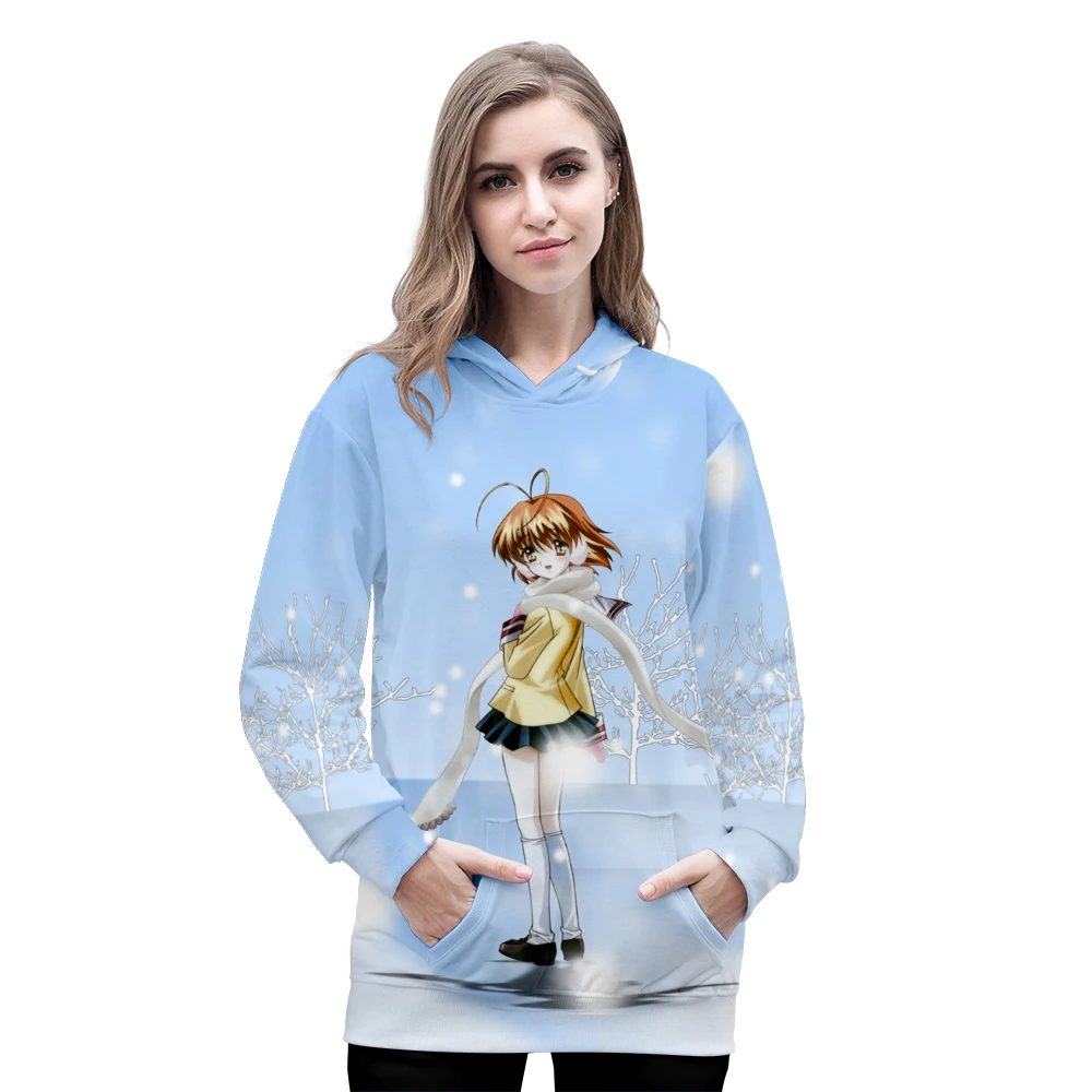 

Худи классическое креативное с 3D-принтом аниме Clannd, свитшоты для мальчиков и девочек, популярная толстовка, Детская уличная одежда для взрослых, пуловеры, топы