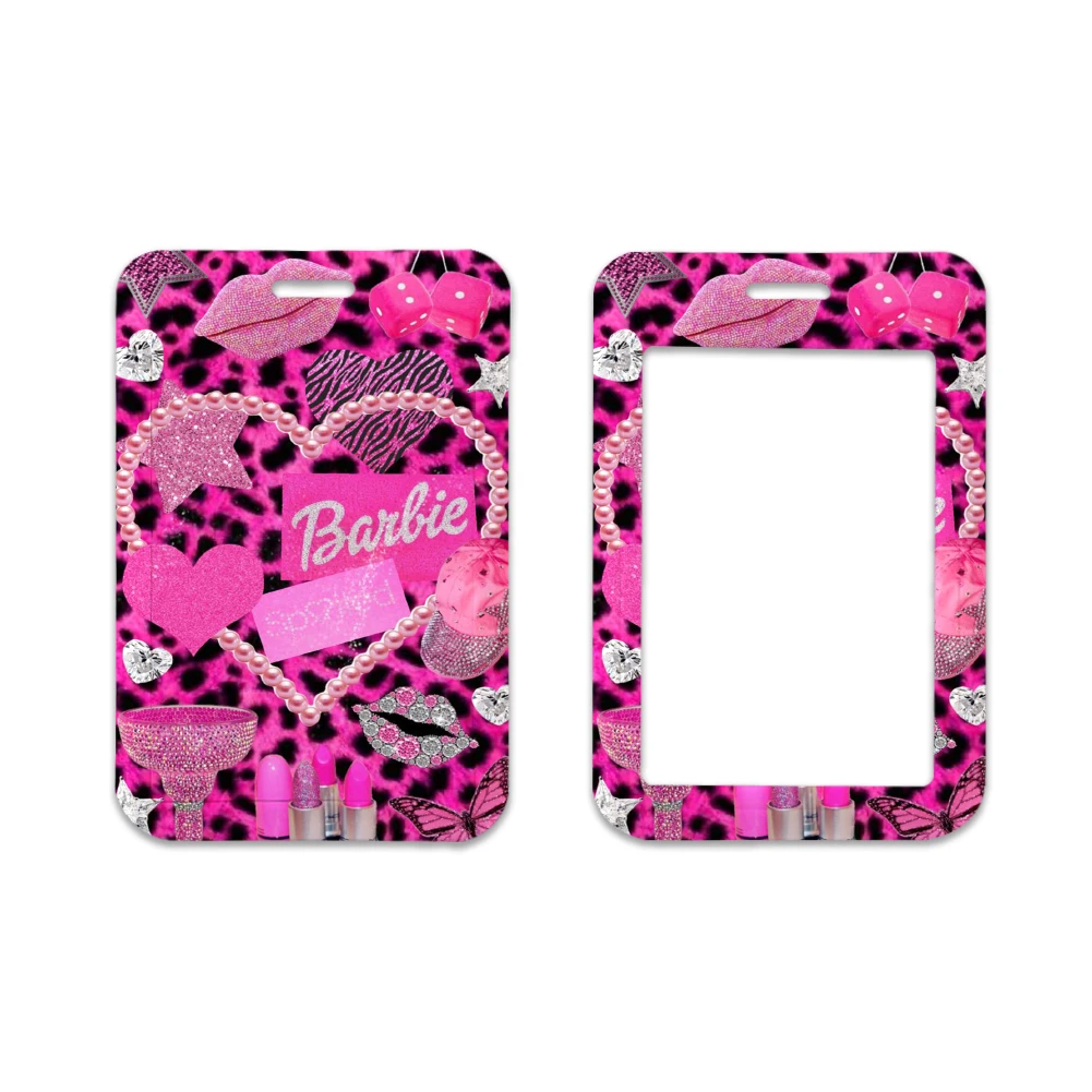 W Новый Модный чехол для идентификационной Карты ремешок брелок ключей женский