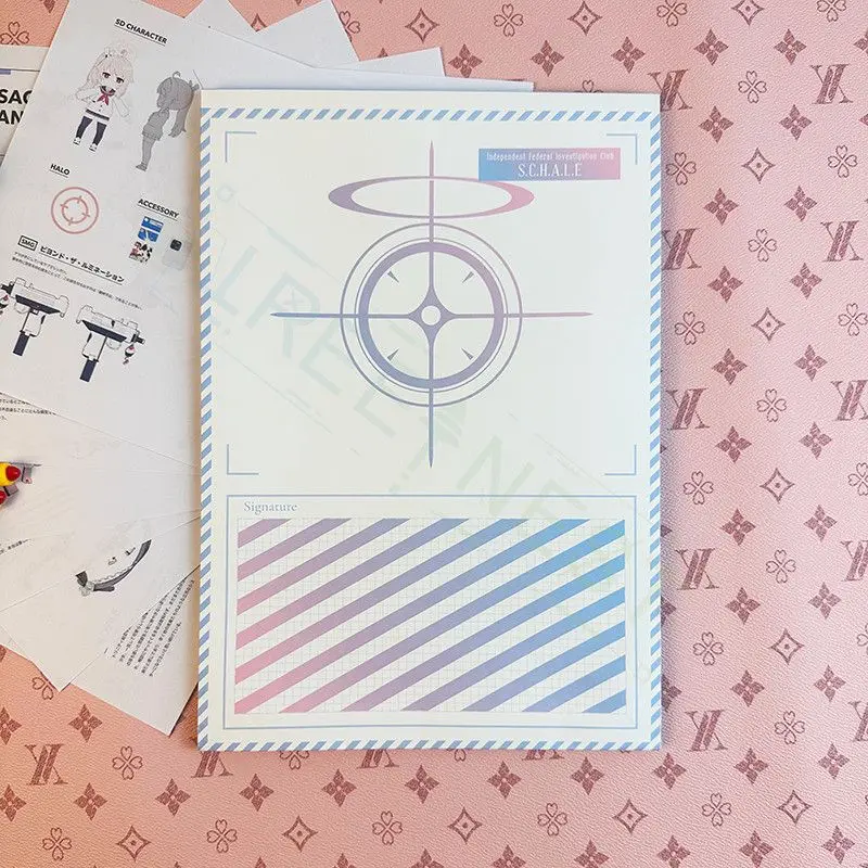 

Папка-Портфель для документов с рисунком Аниме Синий архив