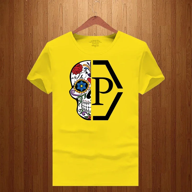 Футболка с коротким рукавом и круглым вырезом цвет в ассортименте