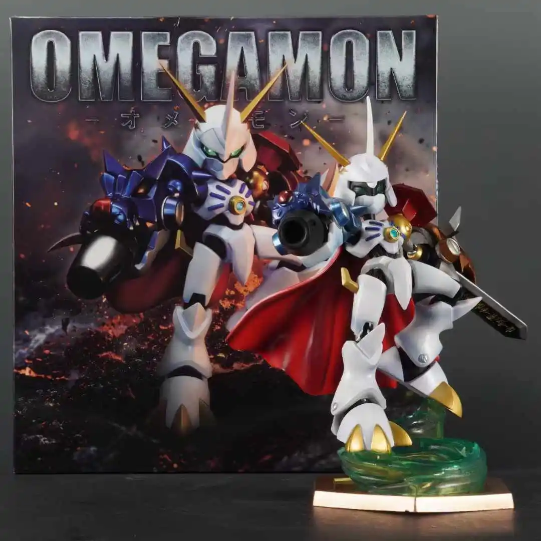 20 см аниме Digimon Adventure фигурка Omegamon ПВХ кукла статуя модель коллекция стол Decora