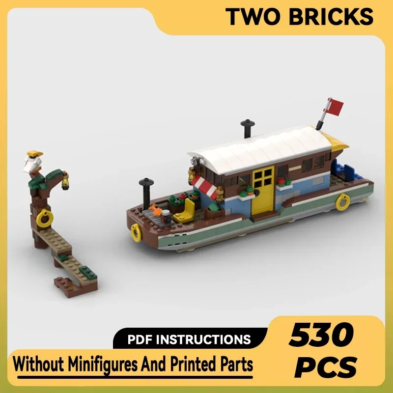 MOC пластиковые конструкторы корабль