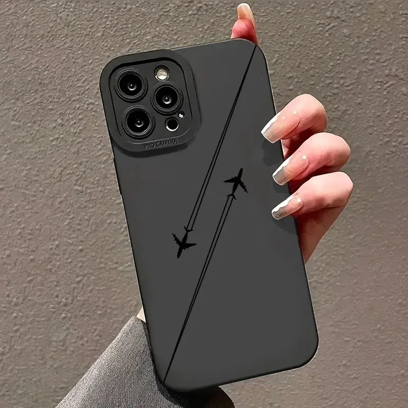 Мягкий силиконовый чехол для iPhone 16 15 14 13 12 11 Pro Max XS XR X 7 8 Plus Mini SE