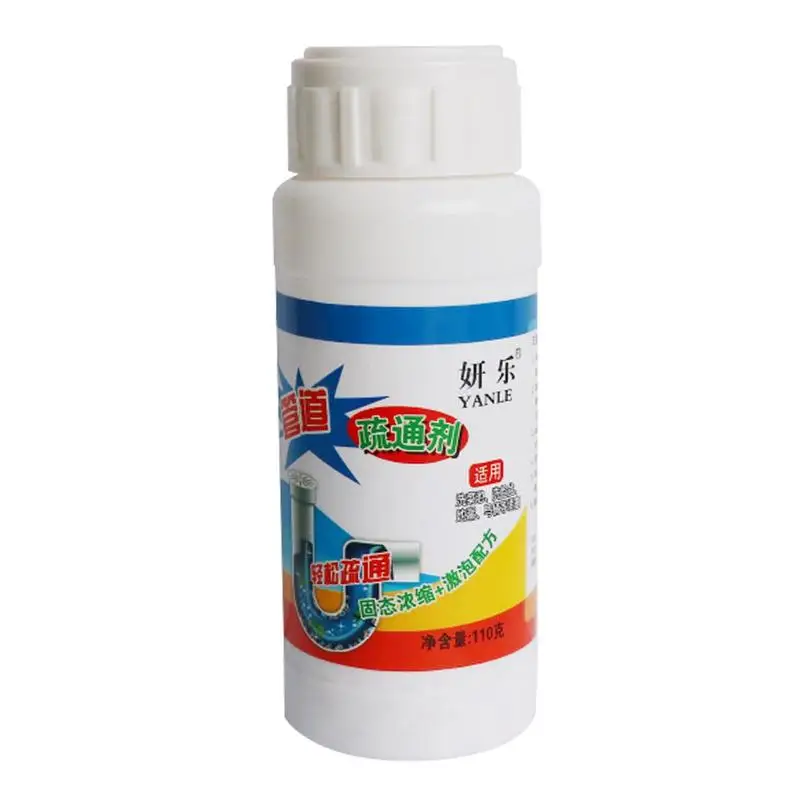 

110g Sink Drain Bottled Powerful Cleaner Closestool Toilet Kitchen Deodorization Clogging Sewer Dredging Dredge Agent Pipe