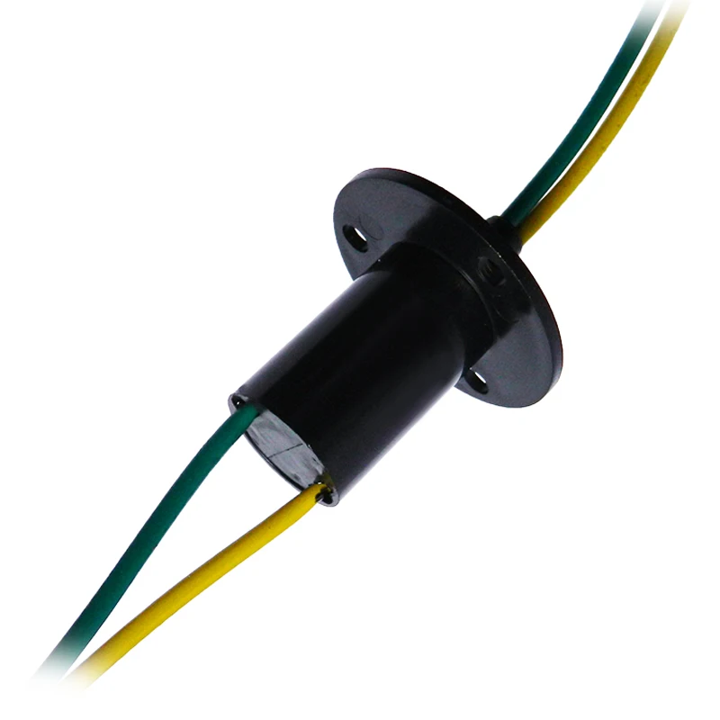 

1PCS Electric Collecting Slip Ring Dia.22mm 2CH 30A Large Current Conductive Slipring Rotating Carbon Brush Joint Connector