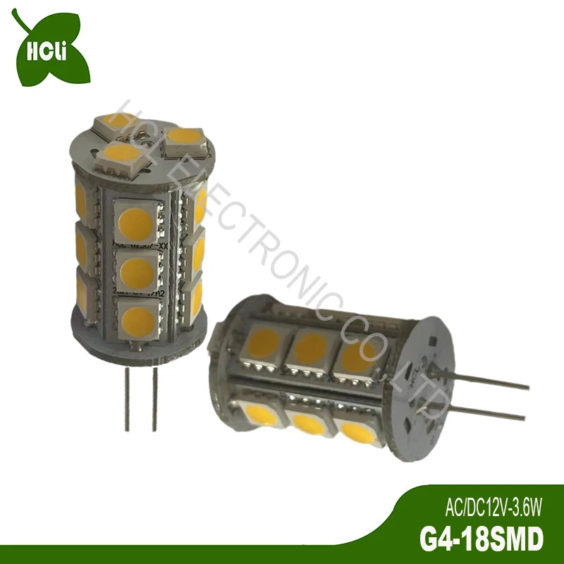 AC/DC12V 24V G4 лампа светодиодная настольная для чтения настольный светильник