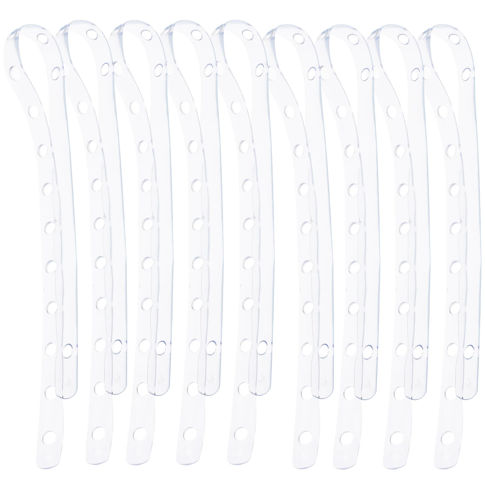 

20pcs Closet Connection Strips Wardrobe Space-Saving Hanger Strip Closet Organizers