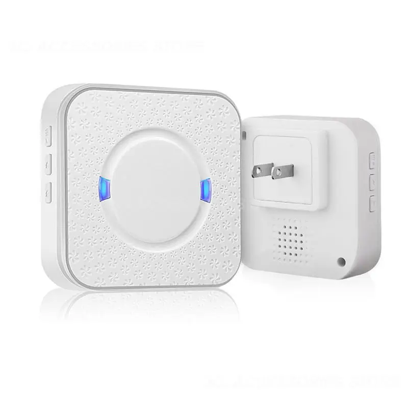 

Smart Doorbell Indoor Video Wireless WiFi Doorbell US EU UK Plug Remote Control Digital Bell Receiver for Home Store Office