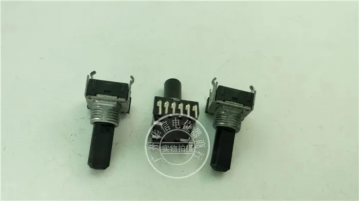 Panasonic Model 142 вертикальный двойной потенциометр A100k со средней точкой хвостовик с