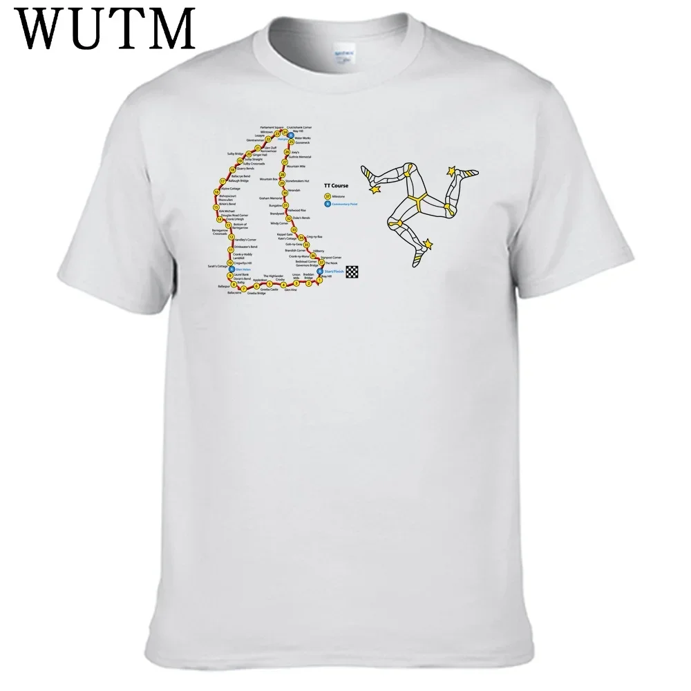 Футболка Isle of Man TT Рубашка из 100% хлопка