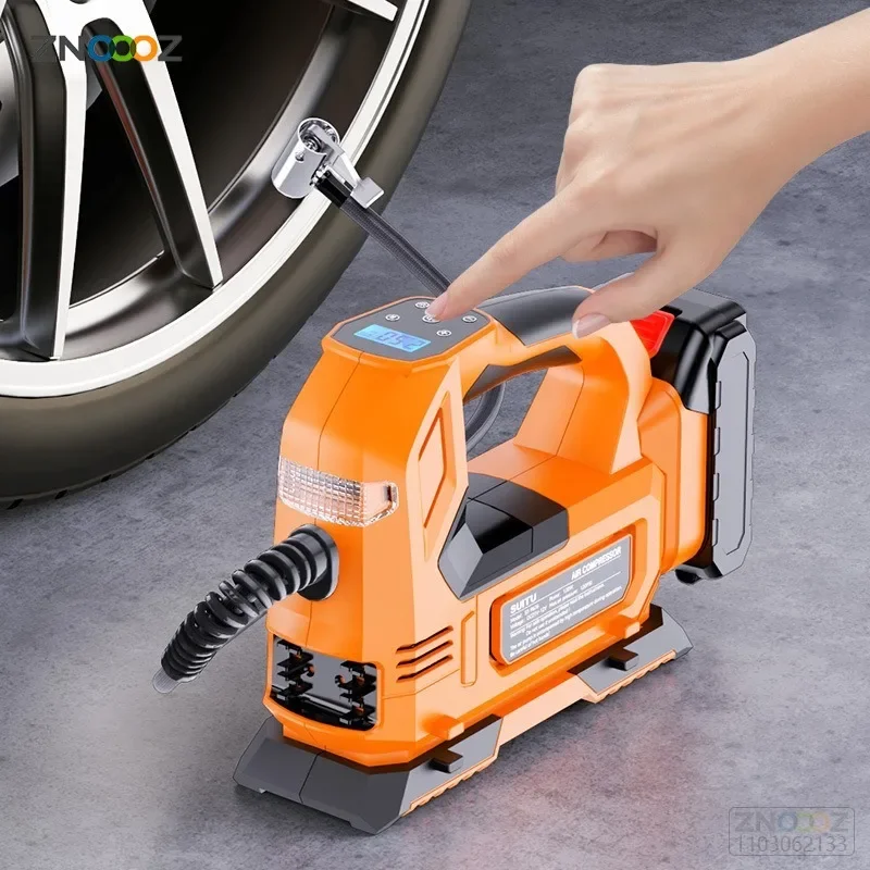 

Насос для шин автомобильный 3 в 1, умный компрессор для накачки шин, для грузовиков, мотоциклов, велосипедов, мячей