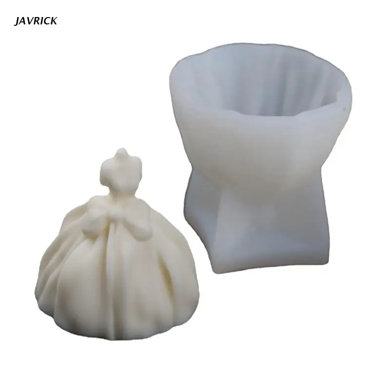 

3D формы для свадебных платьев и свечей, силиконовая форма для домашнего мыла, лосьона для рук, баров, украшения для свадебной вечеринки, това...