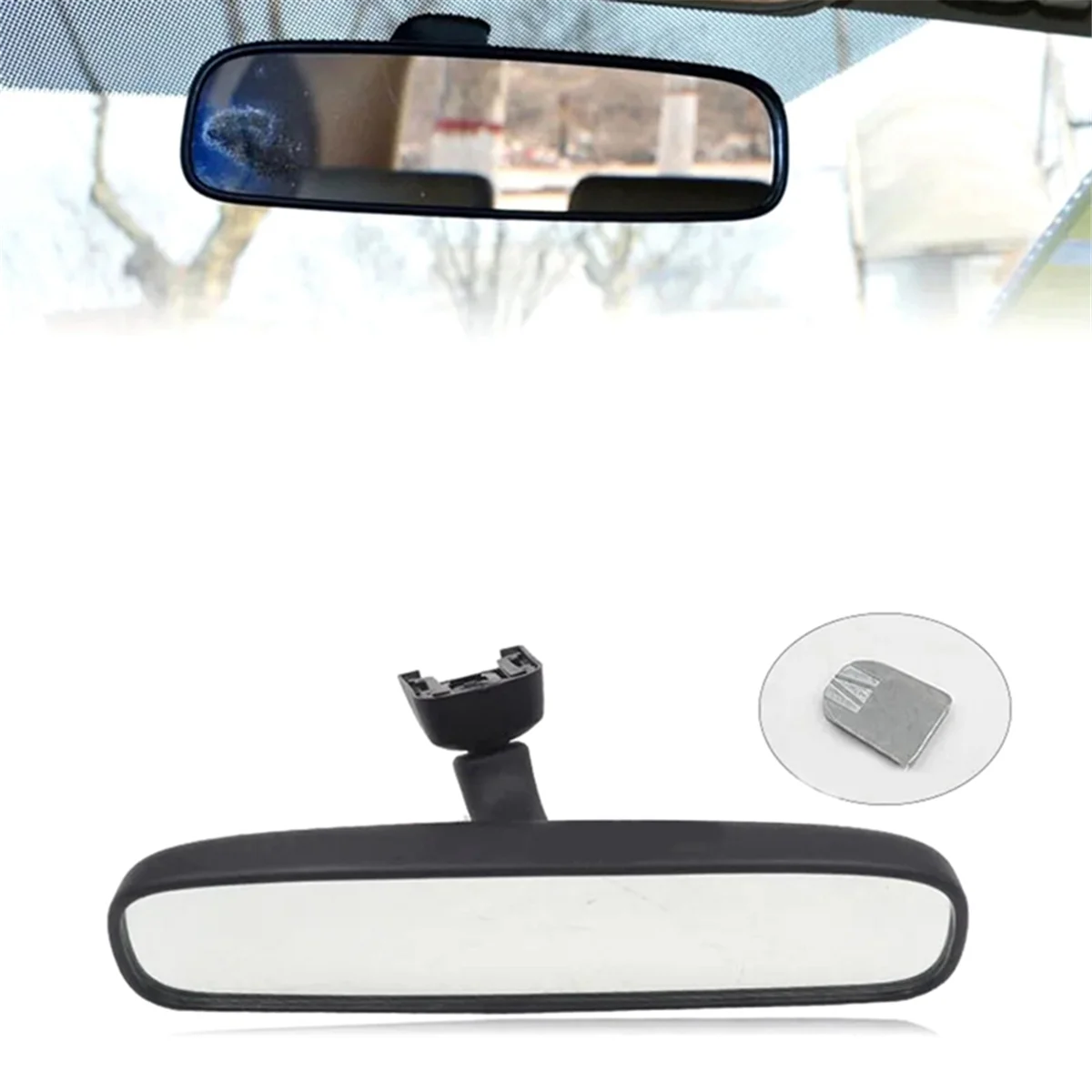 2 шт. замена внутреннего зеркала заднего вида для Accord-V 76400-SEA-024