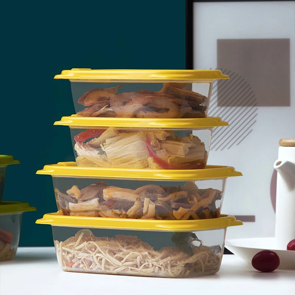 

1 шт., прозрачный пластиковый контейнер для хранения продуктов