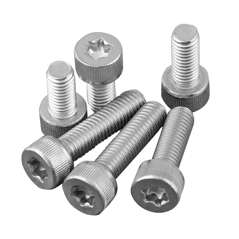 M3 M4 M5 5mm 6mm 8mm 10mm to 30mm 304 Stainless Steel DIN7985TX Torx Six Lobe Cap Cup Allen Head Bolt Hex Hexagon Socket Screw |