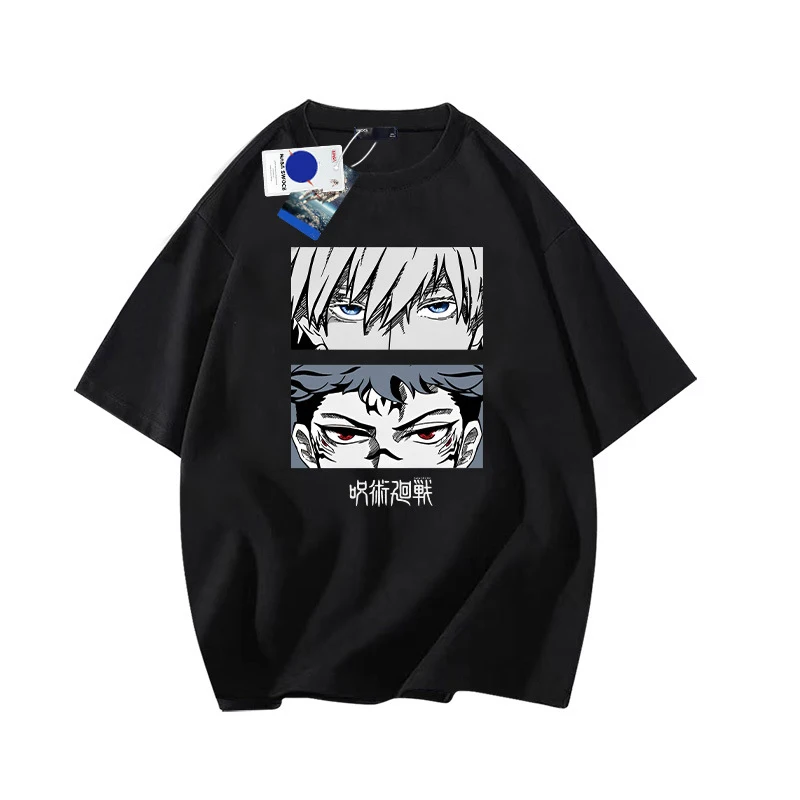 

Anime Jujutsu Kaisen Fashion Itadori Yuji Ryomen Sukuna Summer T Shirt Unisex Graphic Print Shirt Short Sleeves T Shirt Top