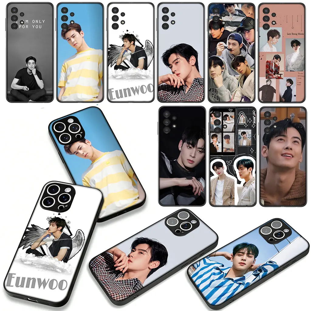 Фото Чехол с изображением Чха Эун-У (Ли Дон-мин) из K-POP для OPPO A54 A40 A60 A80 A18 A16 A17 A38 A78 A79 A57 A55 A3 Pro A96 A15 A12 №3