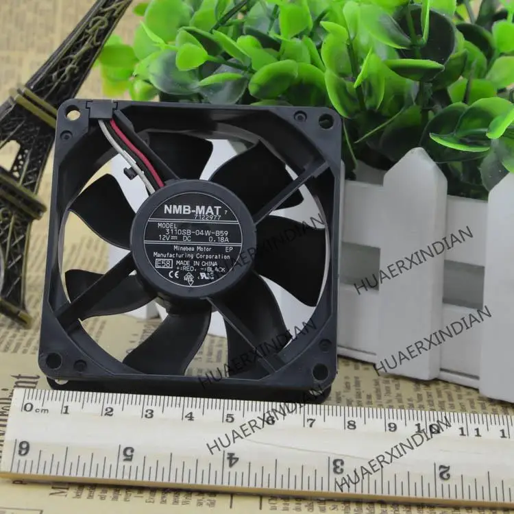 Новый комплект охлаждающего вентилятора 8025 12 в а 3110SB-04W-B59 8 см3