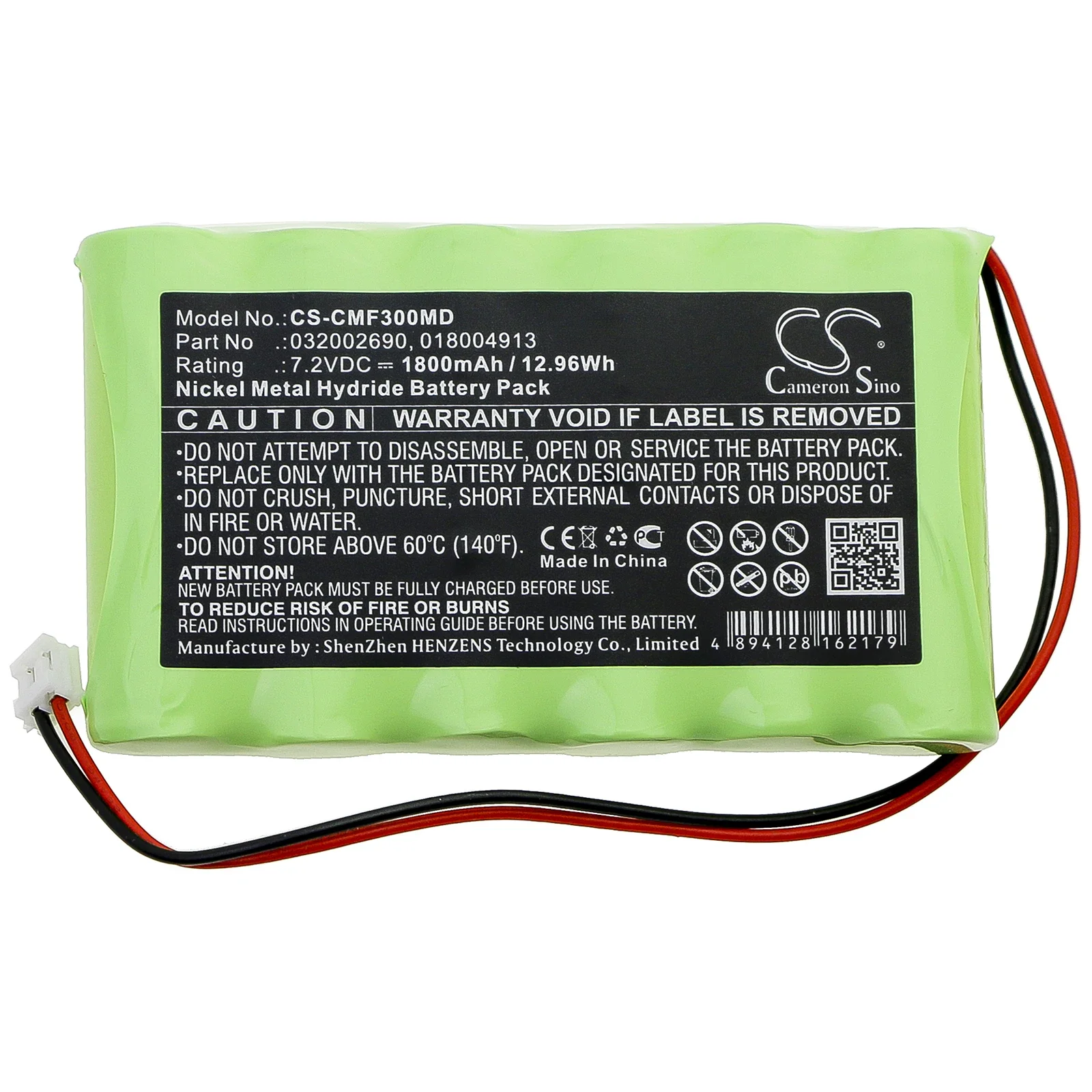 Фото Сменный аккумулятор для Compex: Micro,Theta Stim,mi-Theta Pro,Sport,Fitness Tens,018.004.913, 032002690 ,MediCompex,Medical-1800мАч №1