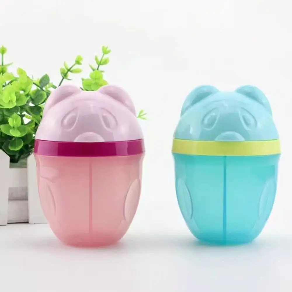 

1pc Cartoon Baby Food Dispenser Portable Milk Powder Formula Storage Leakproof Baby Milk Powder Box Infant Kids Food Container