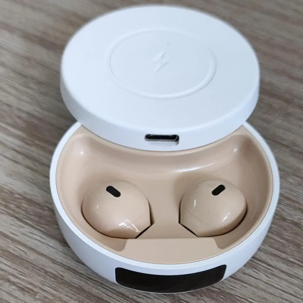 

Беспроводные наушники-вкладыши со светодиодным дисплеем, видео, фитнес-стерео для сотовых телефонов