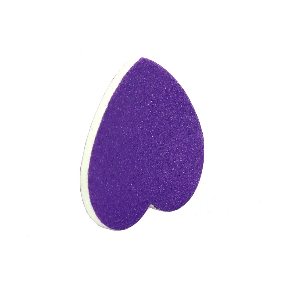 20 шт./набор профессиональная пилка для ногтей двойная наждачная бумага