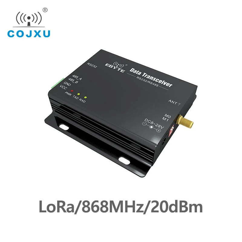 

COJXU 1 шт. LoRa модуль 868 МГц TX RX 20dBm 3 км Диапазон беспроводной трансивер данных с RS232 RS485