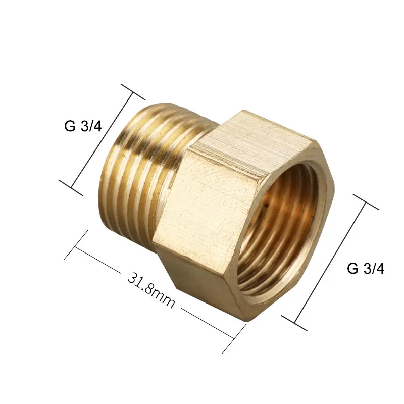 

Латунные соединители для труб 1/8", 1/4", 3/4", 1/2", 1", 3/8"
