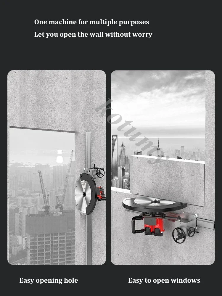 Многофункциональный станок для резки стен долбежный бетона измельчитель резак