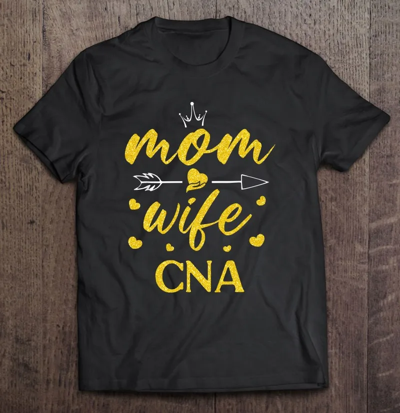 

Mother's Day Mom Wife Cna Gift Nurse's Day Nursing Cna Life T Shirt Couples T-Shirt T-Shirts Clothes Men T Shirt Anime T-Shirt