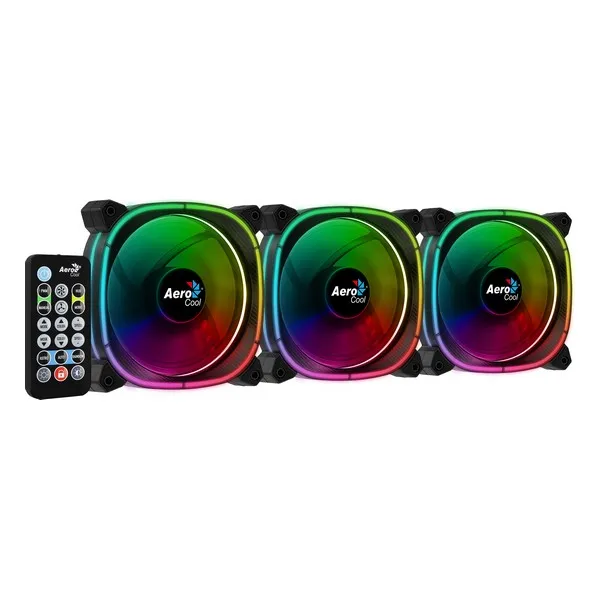 Вентилятор Aerocool Astro 12 Pro Ø см 1000 об/мин RGB светодиодный | Компьютеры и офис