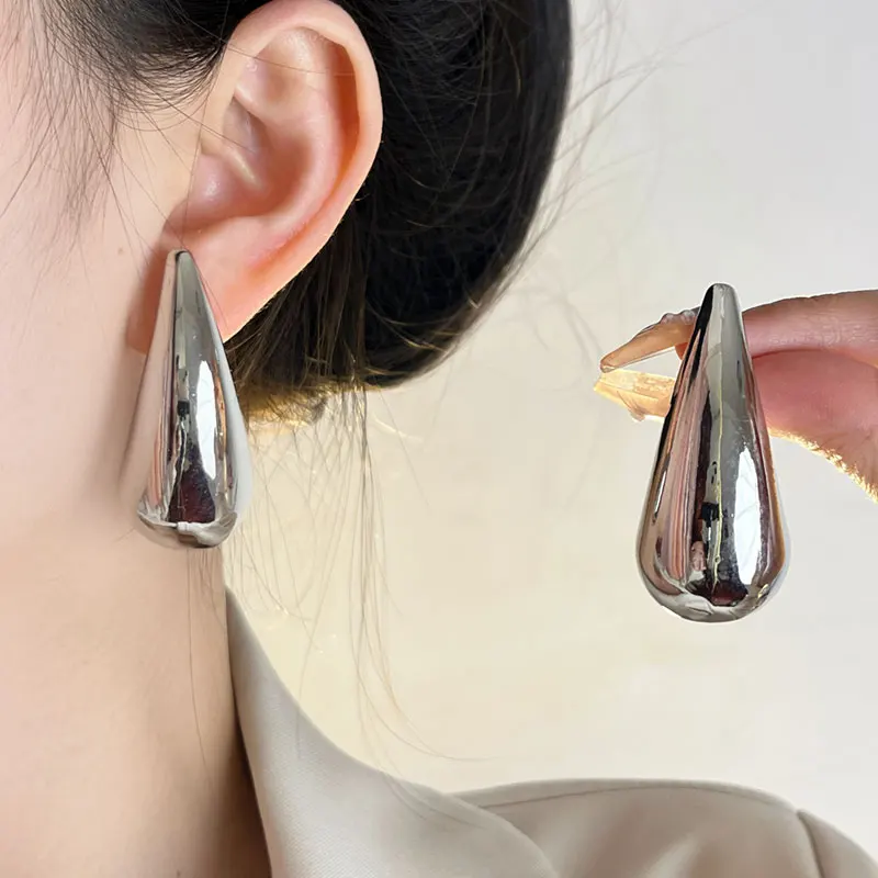 Модные золотые серьги-капли в стиле ретро для женщин роскошные гипоаллергенные