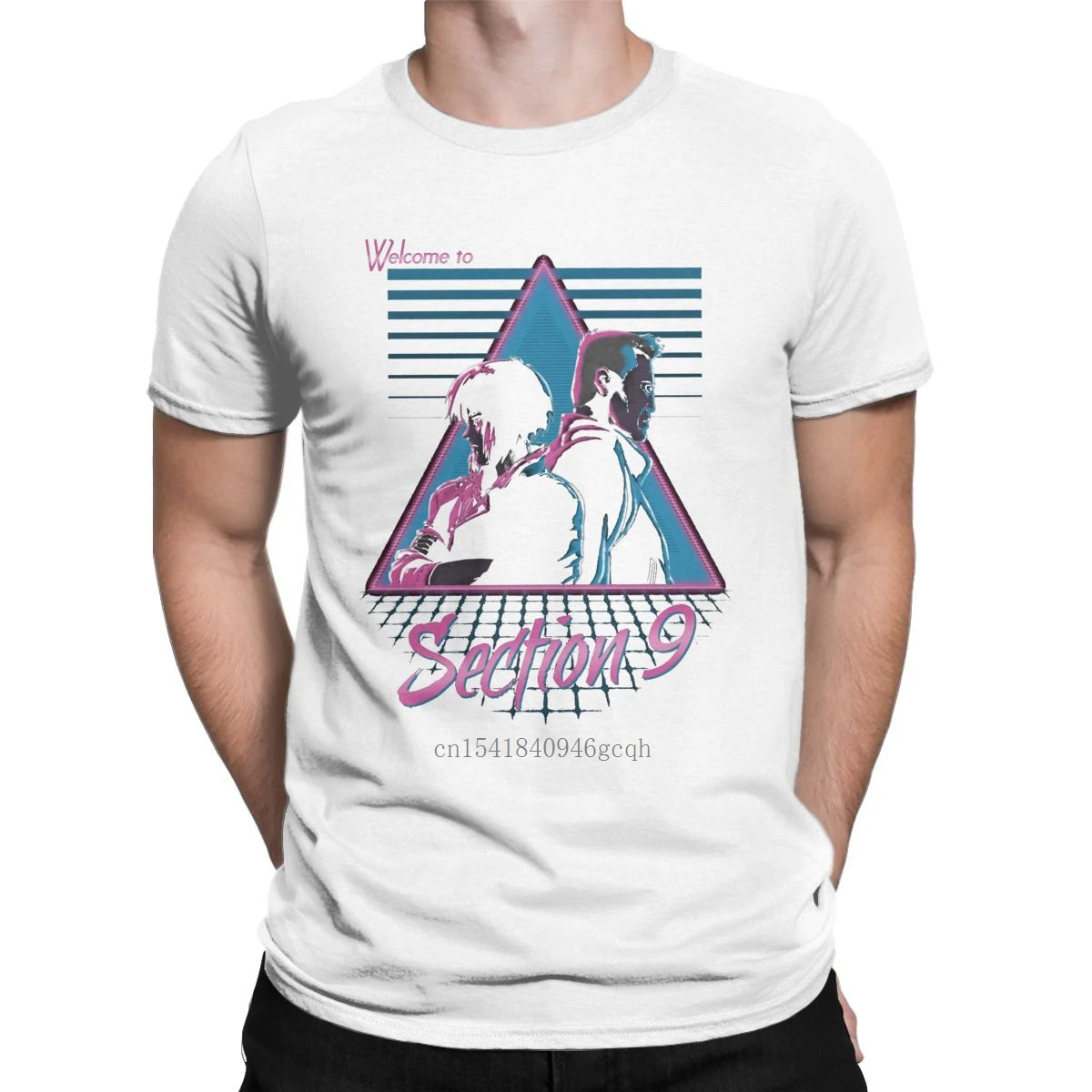 

Men's T-Shirt Welcome To Akira Ghost In Shell Art Cool 100% Cotton Tee Shirt Anime Japan T Shirt Round Collar Clothing Gift Idea