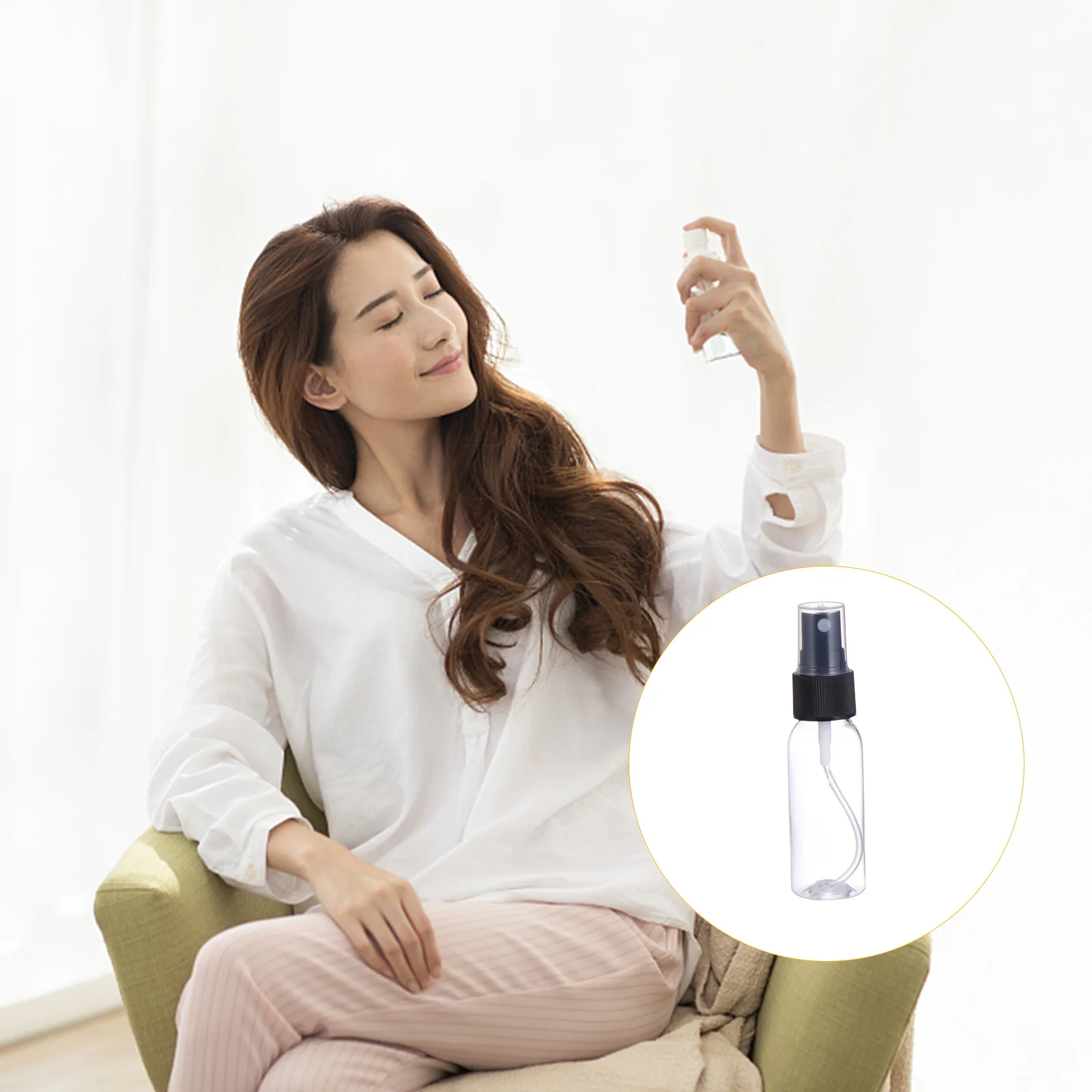 

Spray Bottles Bottle Travel Perfumemist Portable Dispenser Pump Scent Mini Atomizer Sample Transparentsprayer Container Fine
