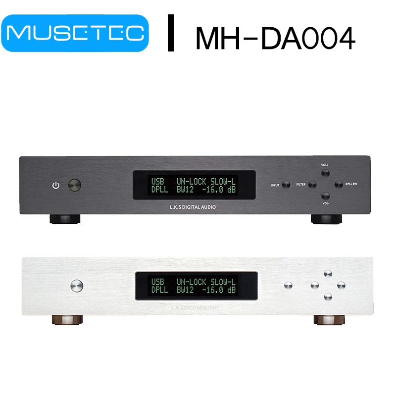 

L.K.S Audio LKS Musetec MH-DA004 Dual ES9038pro Flagship DAC Audio Decoder DSD512 Bluetooth GLOBAL / Decoder DAC