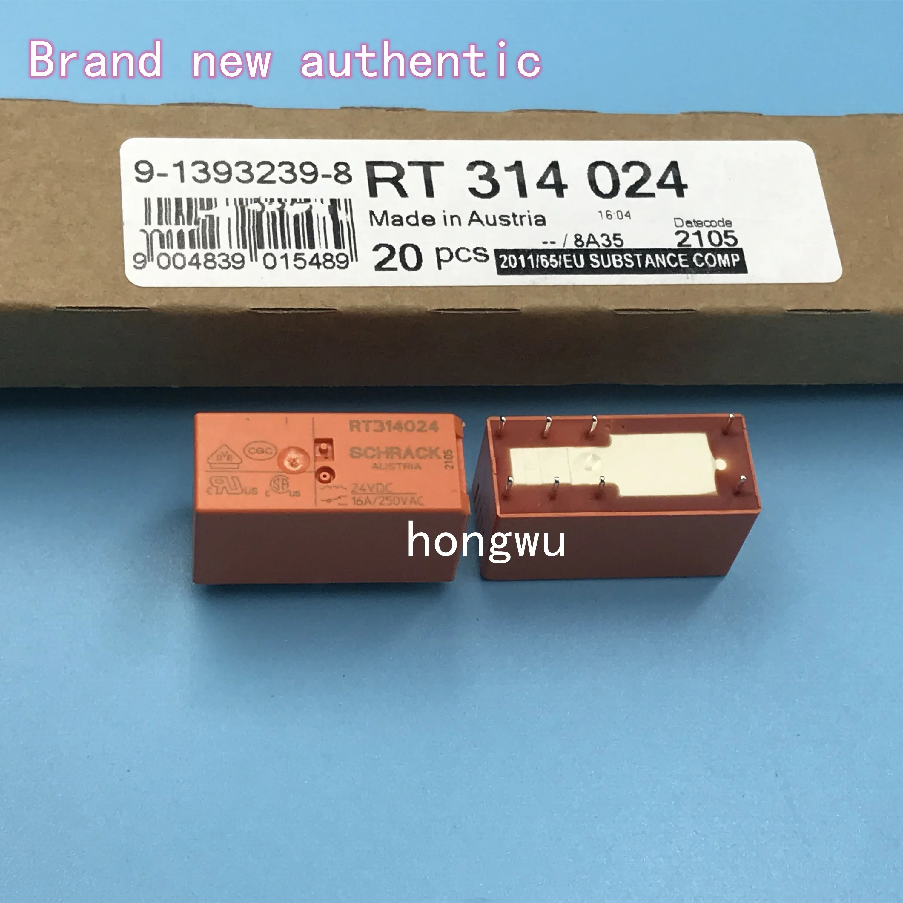 100% оригинальное новое реле 1 шт./RT314024 DC24V 16 А 8 контактов 1 вкл 1 ВЫКЛ