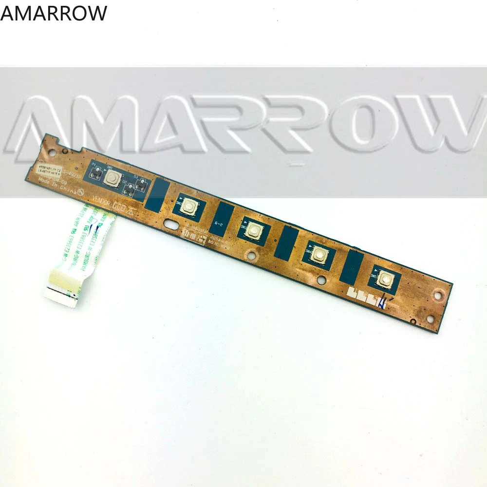 Оригинальный кнопочный блок питания для TOSHIBA L500D L500 L555 L550D, LS-4971P