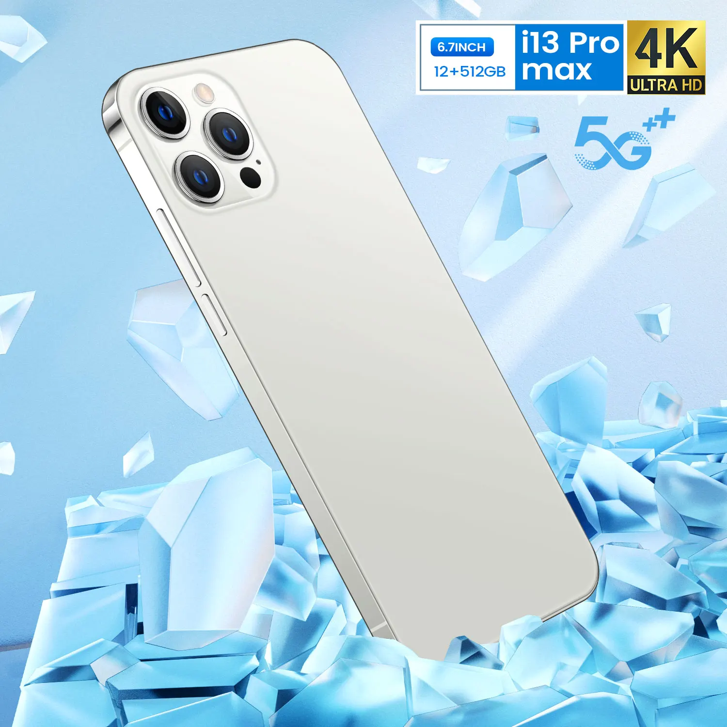 2022 new version 6 7 inch i13 pro max cellphone face id 512gb phone 12gb ram 1632mp 4g lte 5g 6800mah global smartphones free global shipping