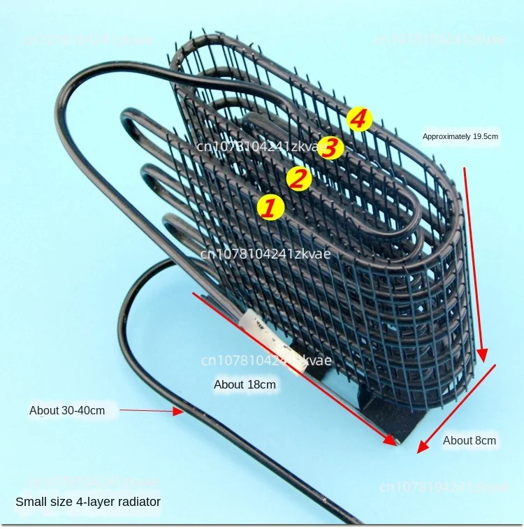 1 шт. вентилятор для охлаждения холодильника