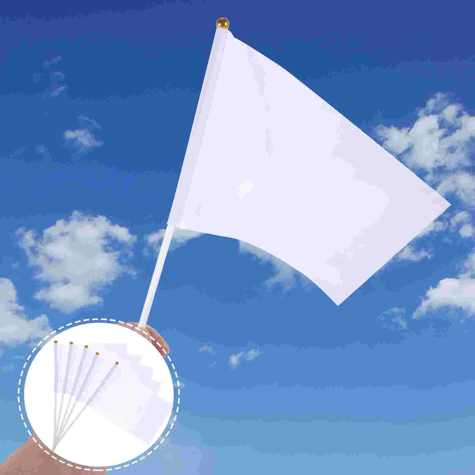 

20pcs Football Linesman Flag Festival Events Celebration Flags Sports Referee Flags Track and Field Sprts Training Flag