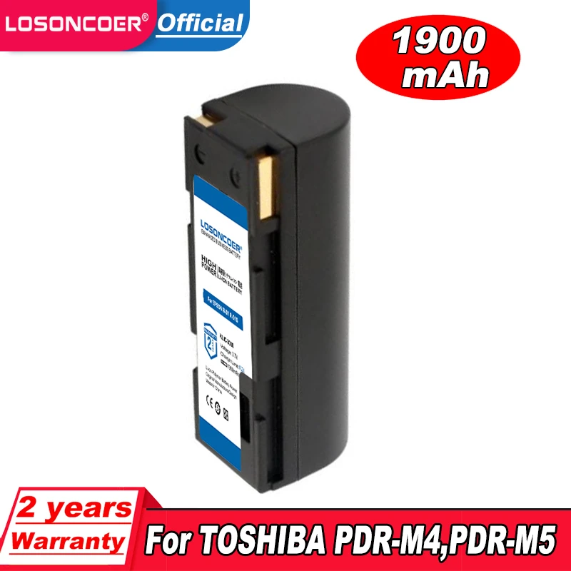 1900mAh Батарея для TOSHIBA PDR-M4 PDR-M5 PDR-M70 Epson R-D1 R-D1s Mitsubishi/Kyocera MICROELITE 3300 KODAK DC4800 Zoom on.