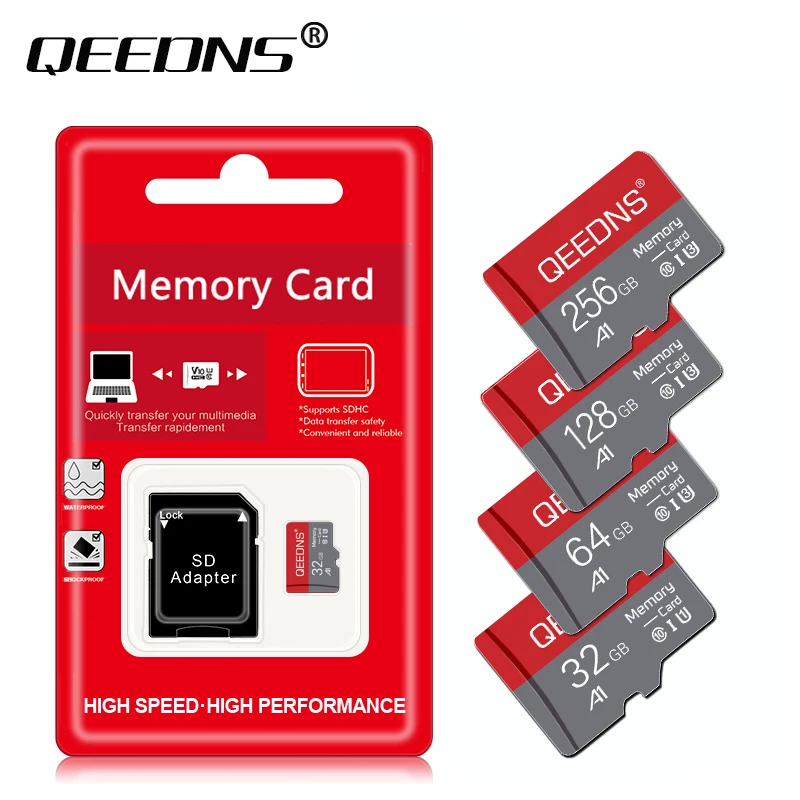 Высокоскоростная Micro SD карта C10 USB флэш-карта памяти 128 Гб 64 ГБ 32 ГБ 16 ГБ 8 ГБ класс 10 U1 видеокарта 256 ГБ мини SD TF карта для телефона (art.: 3920c0bede2f2) - 3920c0bede2f2