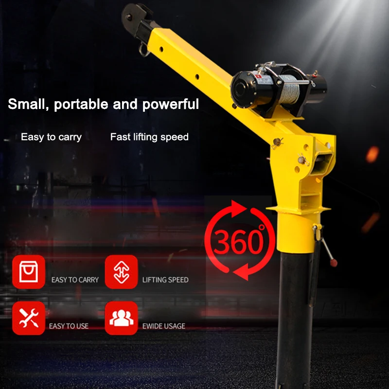 Автомобильный Кран 12 В фотоэлемент с автомобильным краном 24 в маленький кран 1