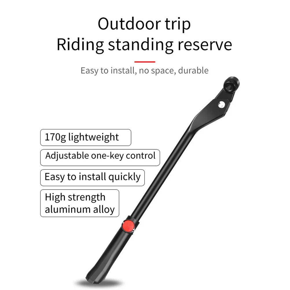 

Bike Kickstand Adjustable Kickstand Support Loaded Anti Rear Support Stand for Road Mountain BMX Bike MTB