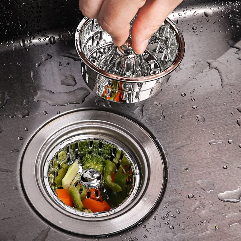 

Kitchen Plastic Sink Filter Mesh Food Slag Strainer Mesh Bathroom Anti-clog Filter Bathtub Hair Catcher Home Kitchen Tools