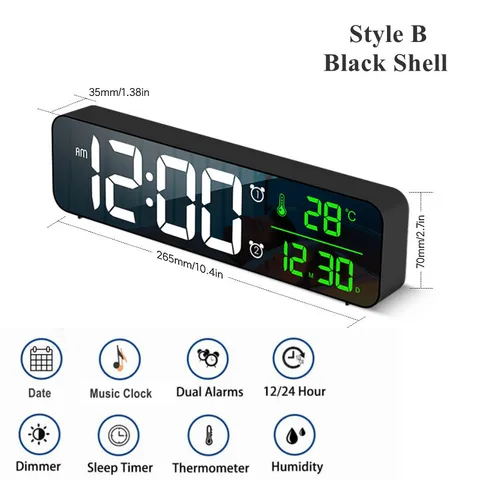 Настольные часы LED  Style A