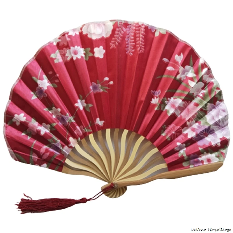 

Chinese Classic Folding Fan Hand Held Fan Bamboo Paper Folding Fan Party Wedding Decor Vintage Bamboo Folding Hand Fans