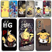 fashion pikachu baby dream phone case for xiaomi redmi note 11 10s 10 9t 9s 9 8t 8 7 pro plus max 5g silicone tpu cover